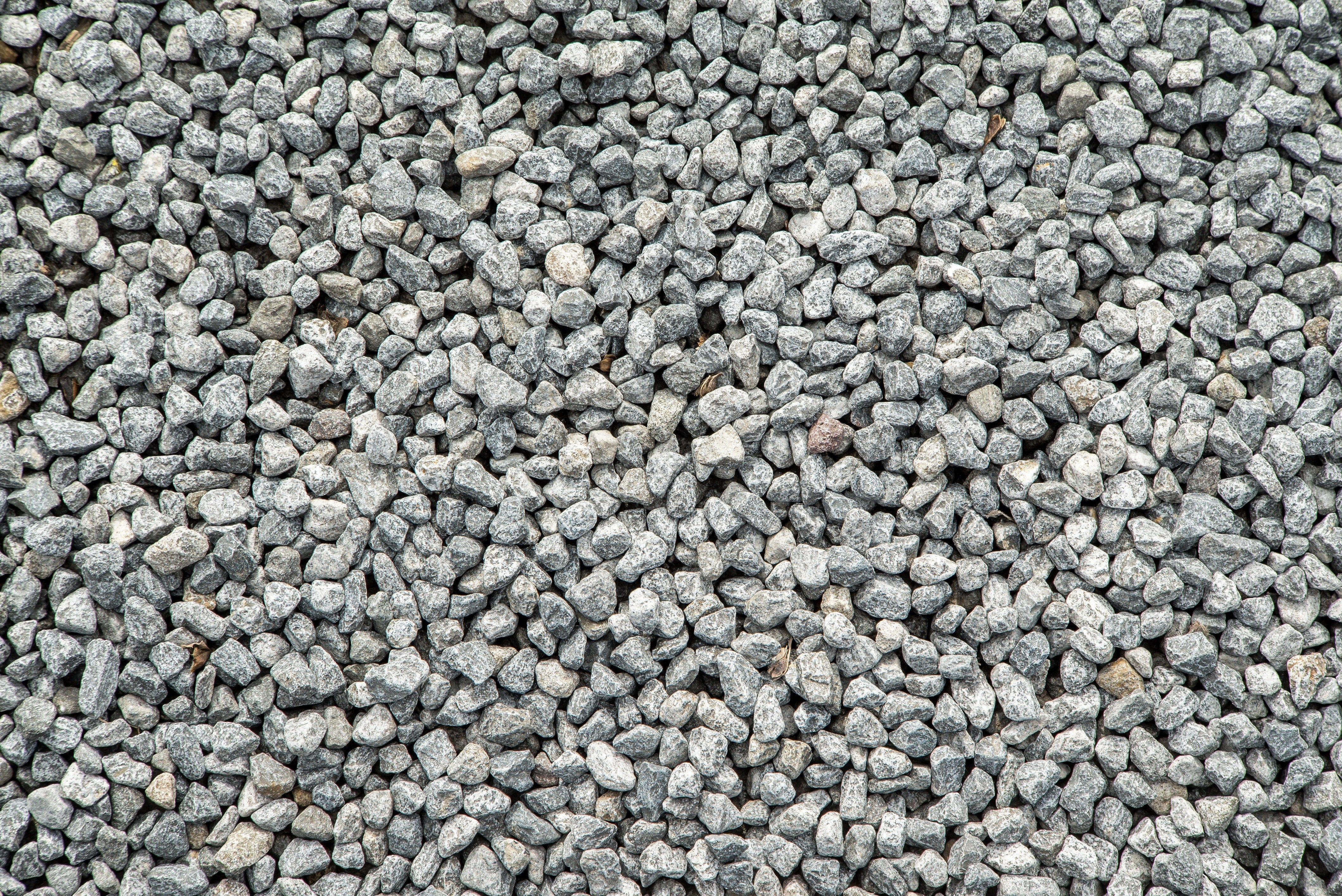 Crushed aggregate material